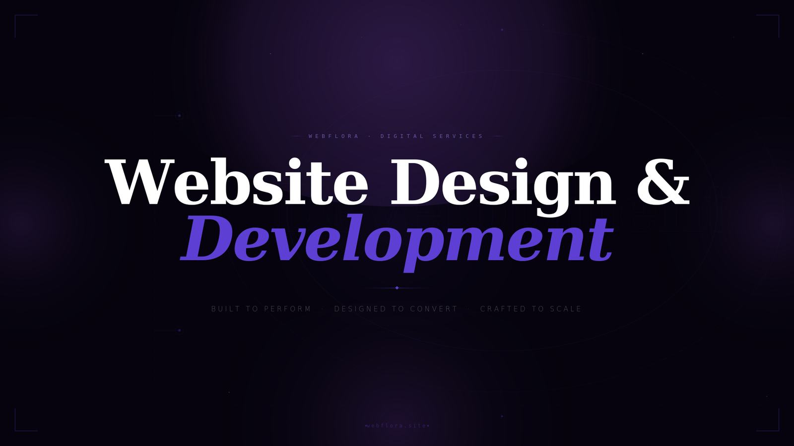 web design & development